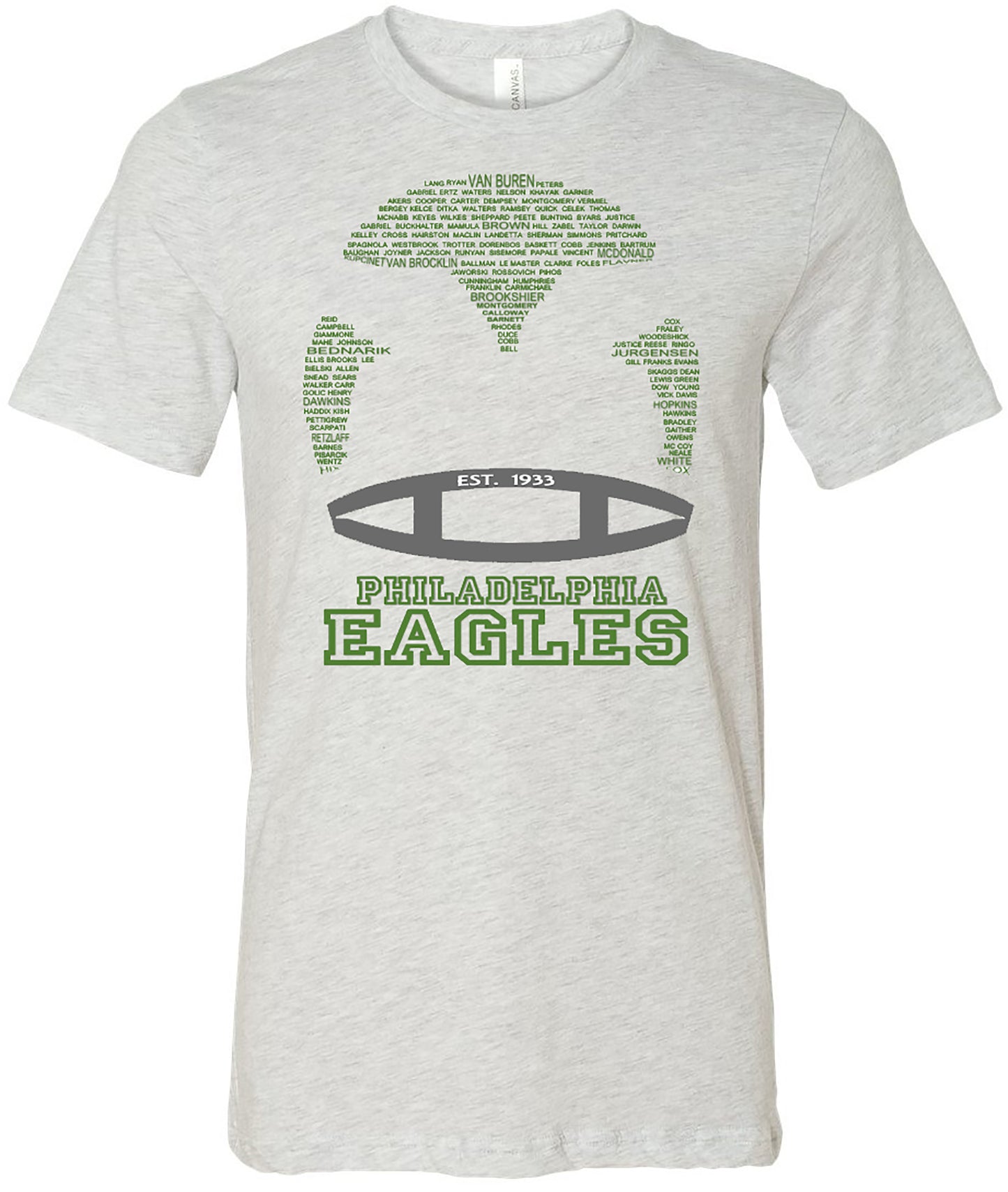 Philadelphia Eagles All-Time Legends Graphic Tee