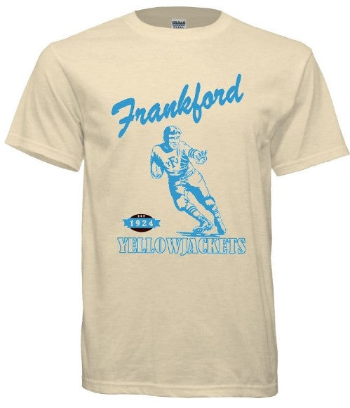 1924 Frankford Yellow Jackets Program Tee