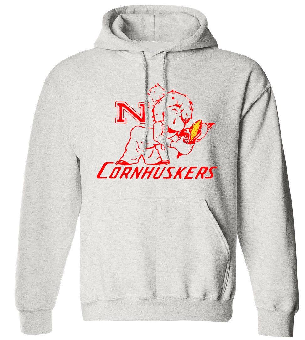 Nebraska Vintage Booster Club Cornhuskers sweatshirt in Old Skool Grey.