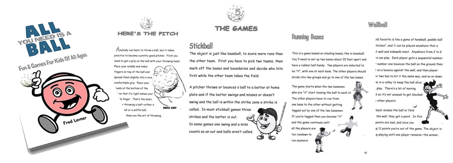 All You Need Is A Ball: Fun & Games For Kids of All Ages - RetroSportCo
