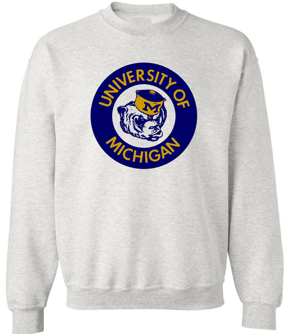 Michigan Vintage 1940s Booster Club Sweatshirts