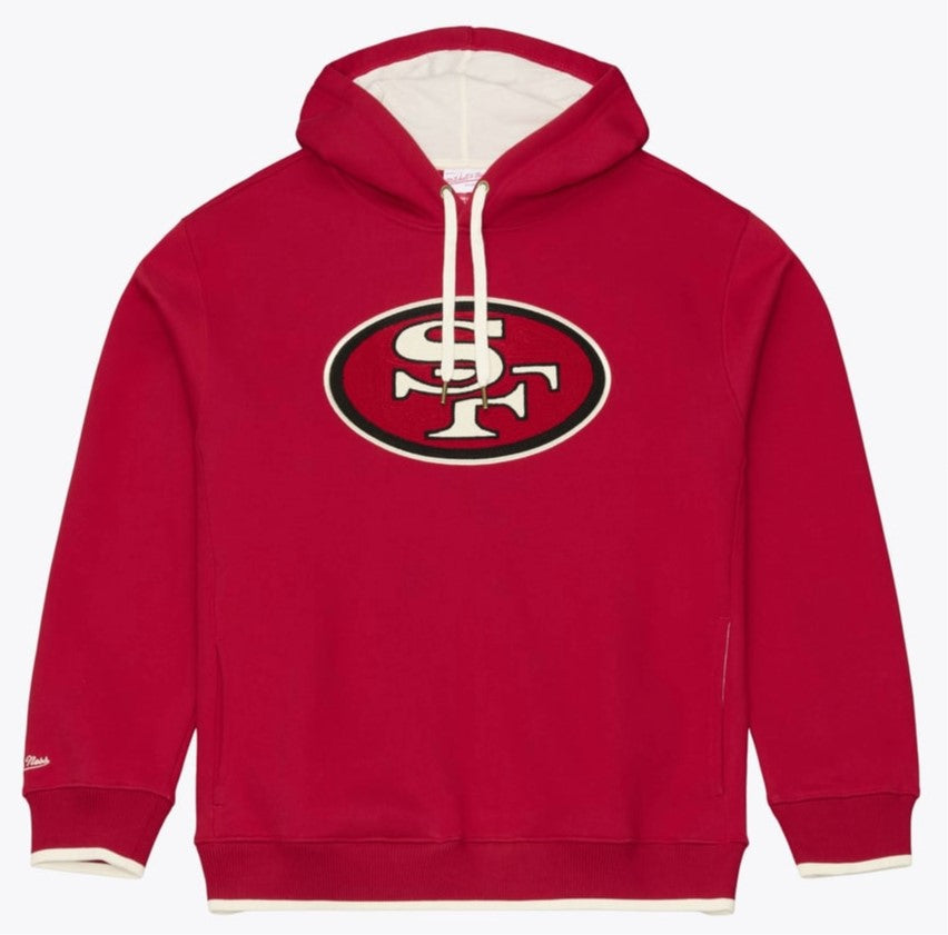 San Francisco 49ers Royal Premium Heavyweight Fleece Hoodie