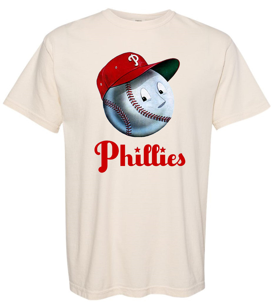 1950s Mr. Phillies Scorecard Tee