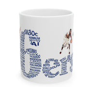 Philadelphia 76ers Legends Wraparound Ceramic Mug