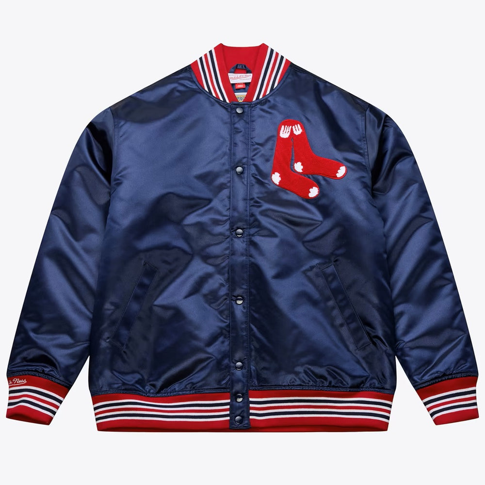 Boston Red Sox 1976 Full Snap Dugout Satin Jacket