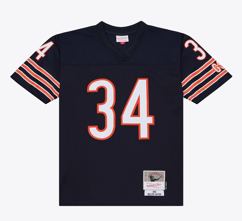 Walter Payton Chicago Bears 85 Legacy Jersey