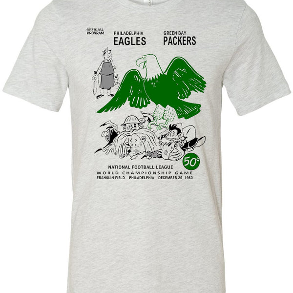 Philadelphia Eagles 1960 Championship Program Tee