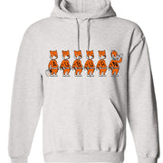 Auburn Vintage Booster Club sweatshirt in Old Skool Grey with tiger design.