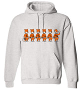 Auburn Vintage Booster Club sweatshirt in Old Skool Grey with tiger design.