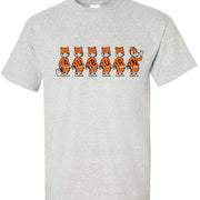 Auburn Tigers Vintage Booster Club Tee in Old Skool Grey.