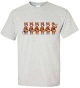 Auburn Tigers Vintage Booster Club Tee in Old Skool Grey.