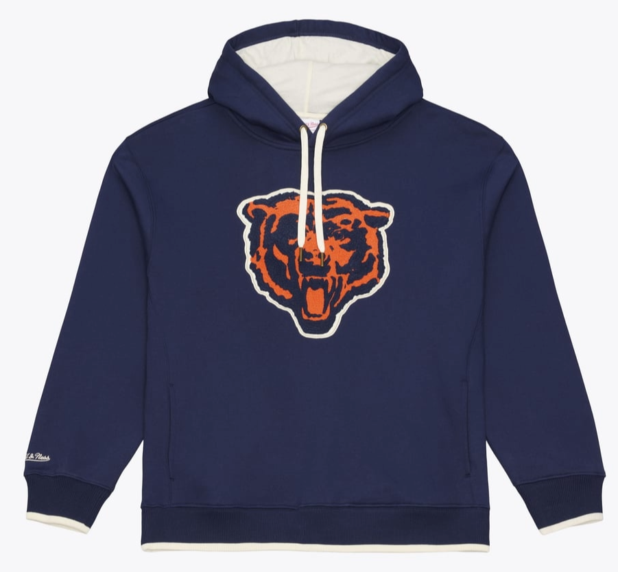 Chicago Bears Royal Fleece Heavyweight Hoodie