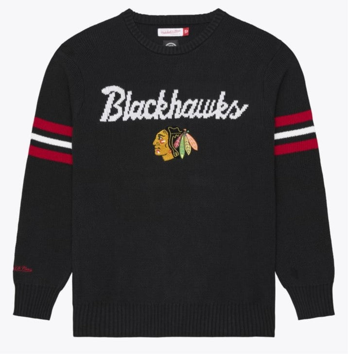 Chicago Blackhawks Retro Head Coach Sweater