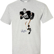 Jim Brown Cleveland Browns NFL Legends Signature Collection Tees