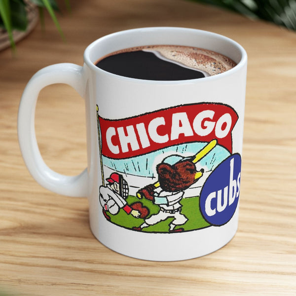 Chicago Cubs Retro Ceramic Mug