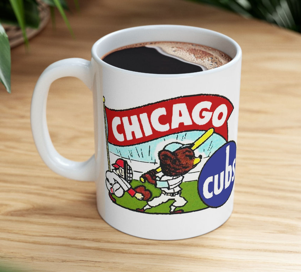 Chicago Cubs Retro Ceramic Mug