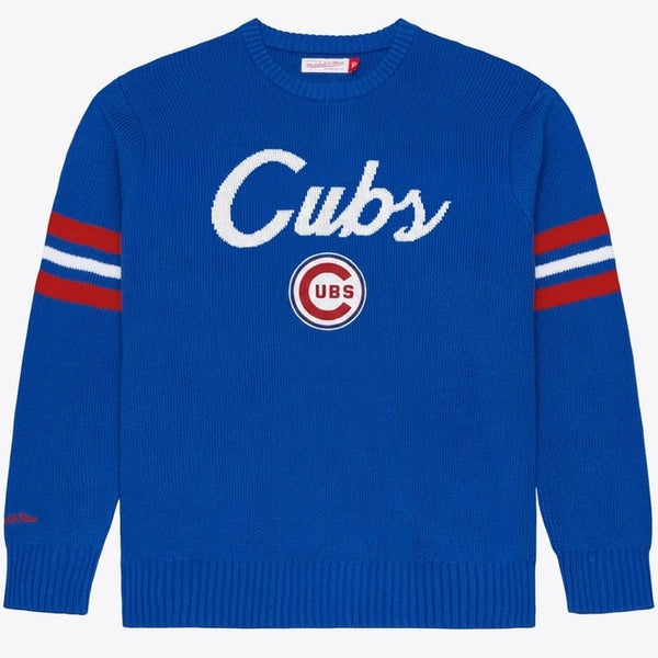 Chicago Cubs Retro Head Coach Sweater