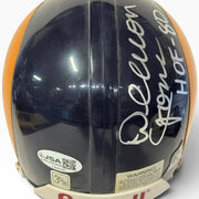 Deacon Jones Los Angeles Rams Autographed Throwback Riddell Mini Helmet