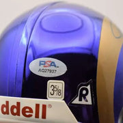 Eric Dickerson Los Angeles Rams Autographed Riddell Mini Helmet