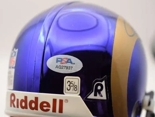 Eric Dickerson Los Angeles Rams Autographed Riddell Mini Helmet