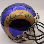 Eric Dickerson Los Angeles Rams Autographed Riddell Mini Helmet