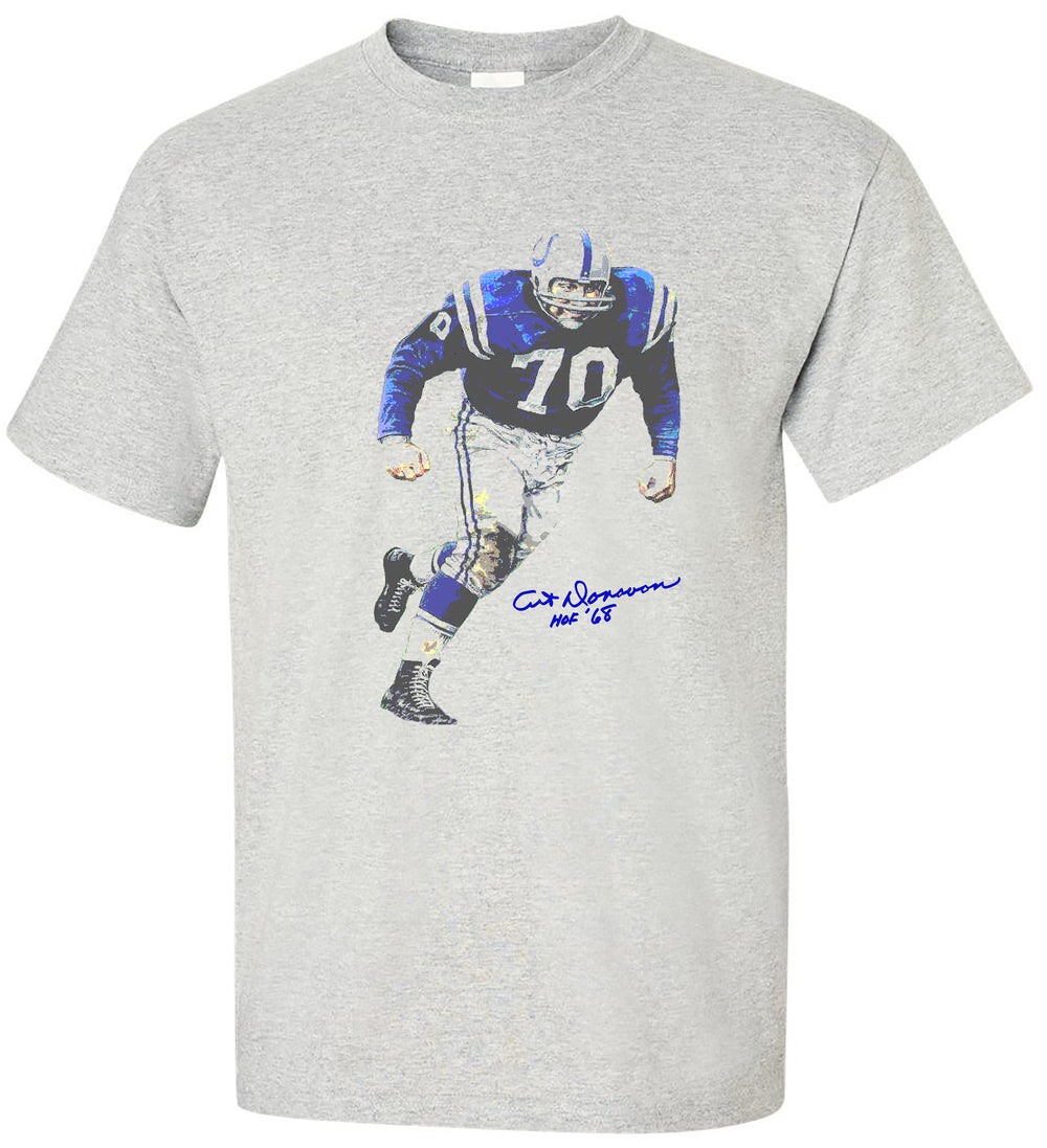 Art Donovan Baltimore Colts NFL Legends Signature Collection