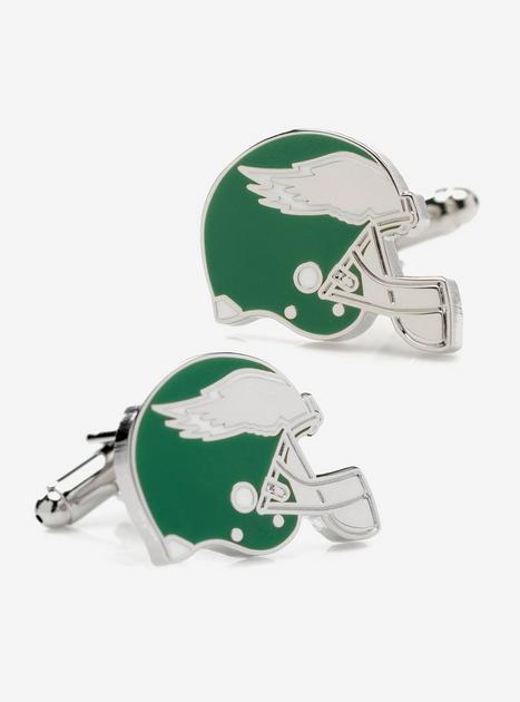 Philadelphia Eagles Vintage Helmet Sterling Silver Cufflinks