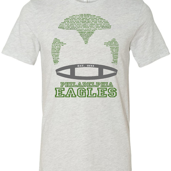 Philadelphia Eagles All-Time Legends Graphic Tee