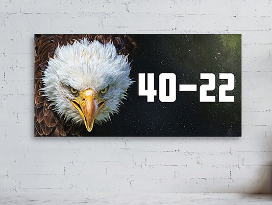 Philadelphia Eagles Super Bowl 59 "No Words" Canvas Poster