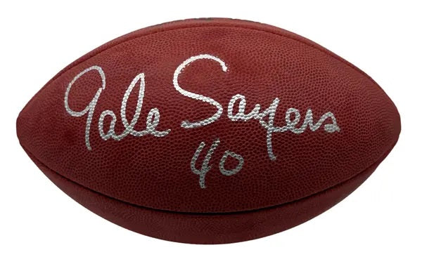 Gayle Sayers Chicago Bears Autographed Wilson NFL Football