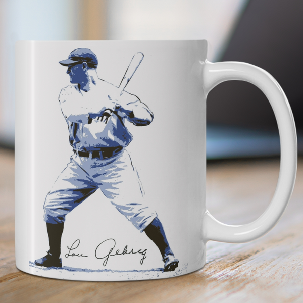 Lou Gehrig Signature Collection Ceramic Mug