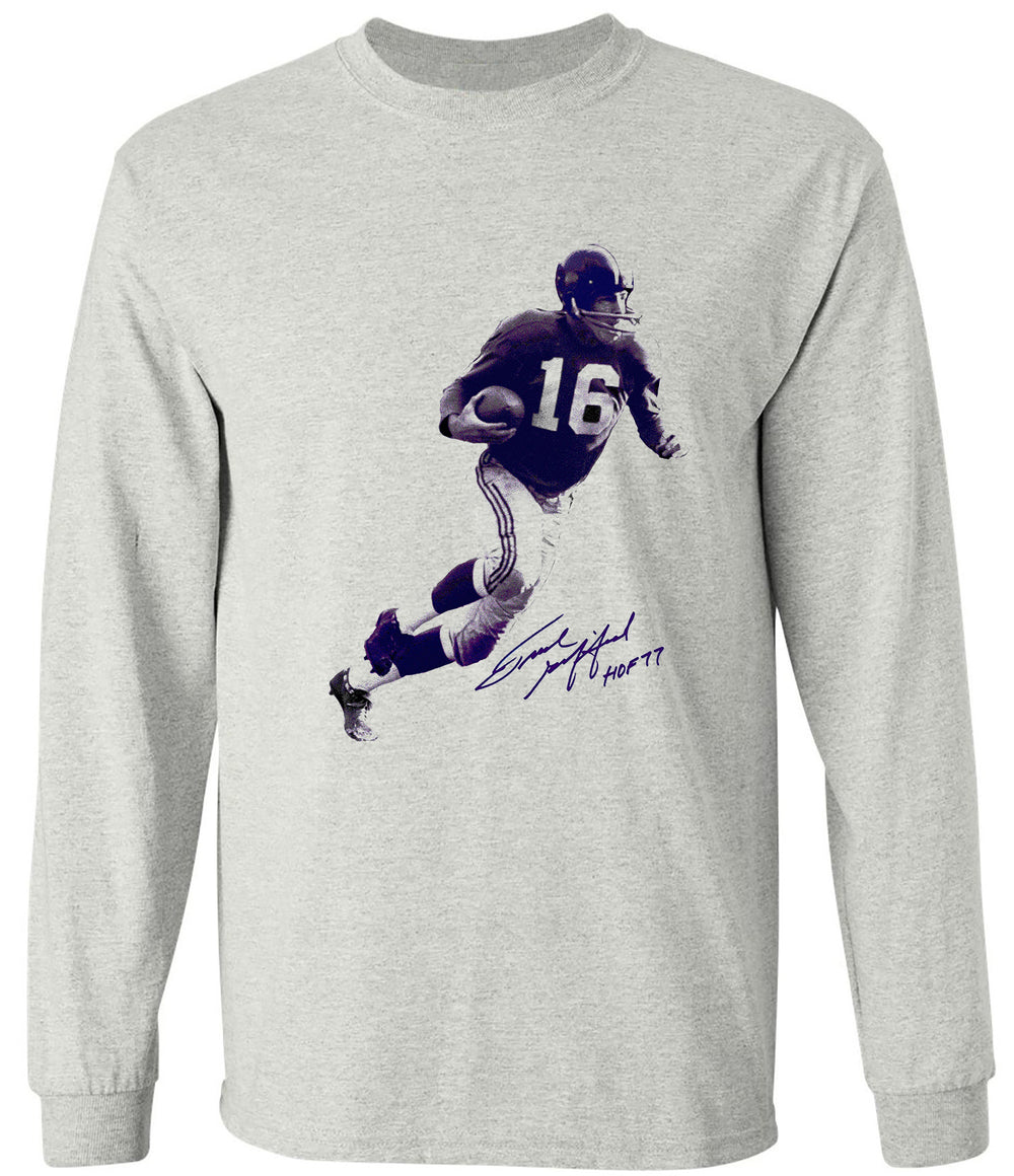 Frank Gifford New York Giants NFL Legends Signature Collection Tee