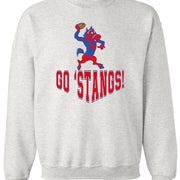 SMU Booster Club Retro Football Sweatshirt