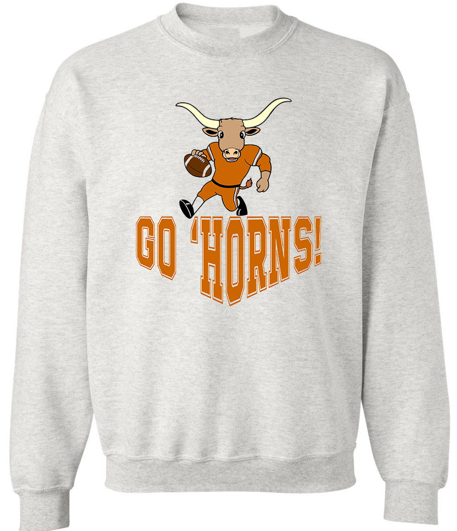 Texas Longhorns Booster Club Retro Football Sweatshirt
