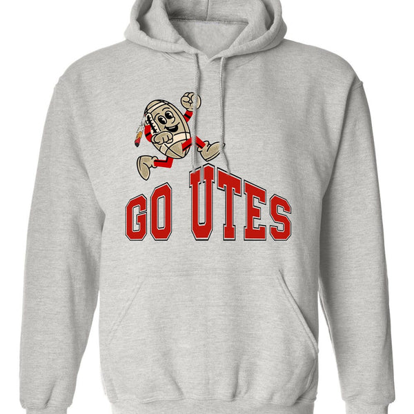 Utah Utes Booster Club Retro Football Sweatshirt