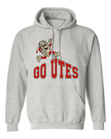 Utah Utes Booster Club Retro Football Sweatshirt