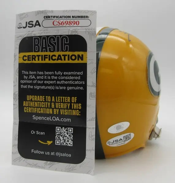 Forrest Gregg Green Bay Packers Autographed Riddell Mini Helmet