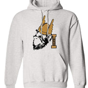 Idaho State Vintage Booster Club sweatshirt in Old Skool Grey with Vandals design.