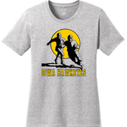 Vintage Iowa Hawkeyes Booster Club Football Tee - RetroSportCo