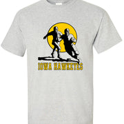 Vintage Iowa Hawkeyes Booster Club Football Tee - RetroSportCo