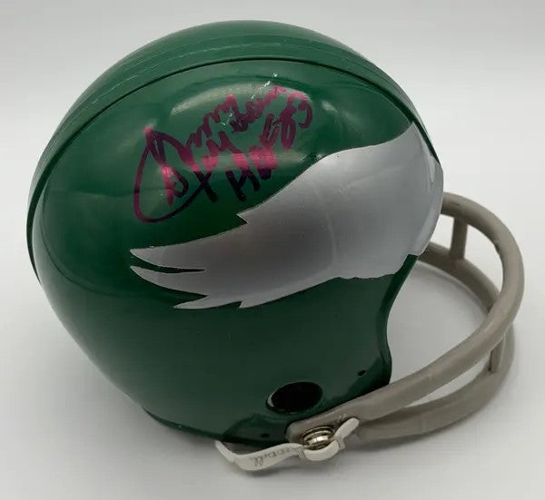 Sonny Jurgensen Philadelphia Eagles Autographed Mini Helmet