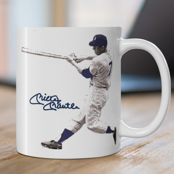 Mickey Mantle Signature Collection Ceramic Mug