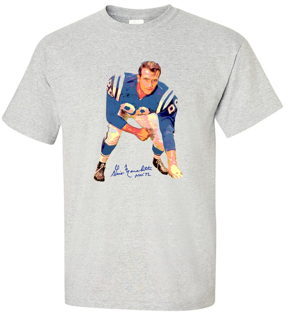Gino Marchetti Baltimore Colts NFL Legends Signature Collection Tees
