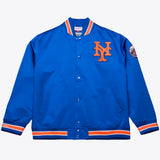 New York Mets 1976 Throwback Dugout Satin Jacket