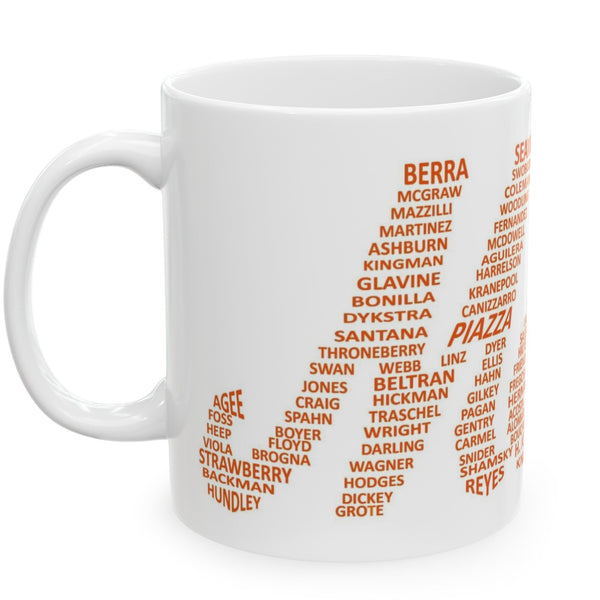 New York Mets Legends Ceramic Mug