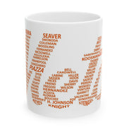 New York Mets Legends Ceramic Mug