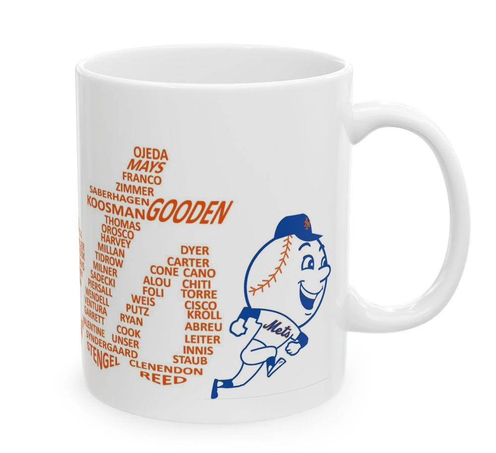 New York Mets Legends Ceramic Mug