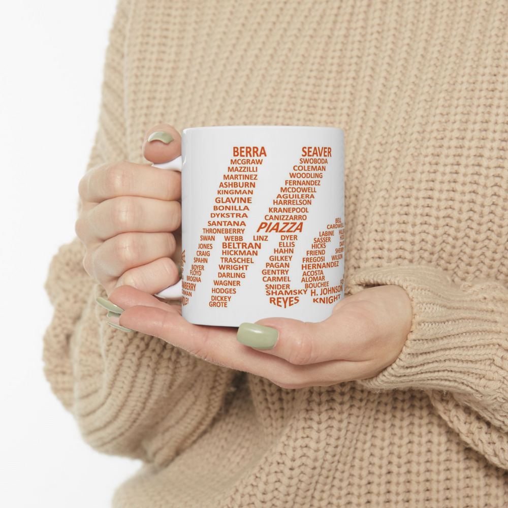 New York Mets Legends Ceramic Mug