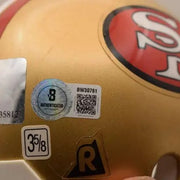 Joe Montana San Francisco 49ers Autographed Riddell Mini Helmet