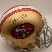 Joe Montana San Francisco 49ers Autographed Riddell Mini Helmet